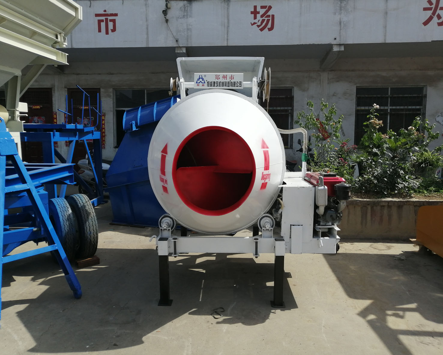JZC350柴油式混凝土攪拌機